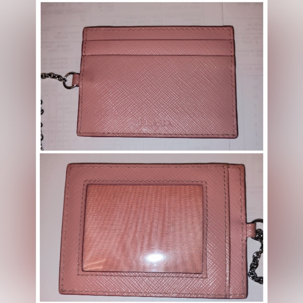 2FER Prada Long Wallet & Card Holder - Pink Floral - Picture 14 of 16